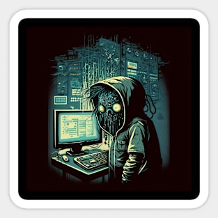 Data Heist, Mad Hacker's Cyber Rampage Sticker